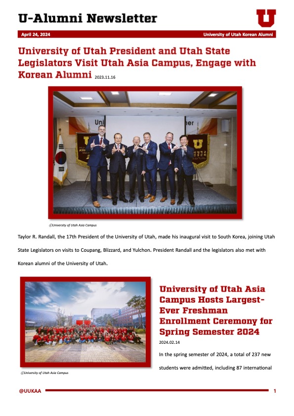 English Newsletter